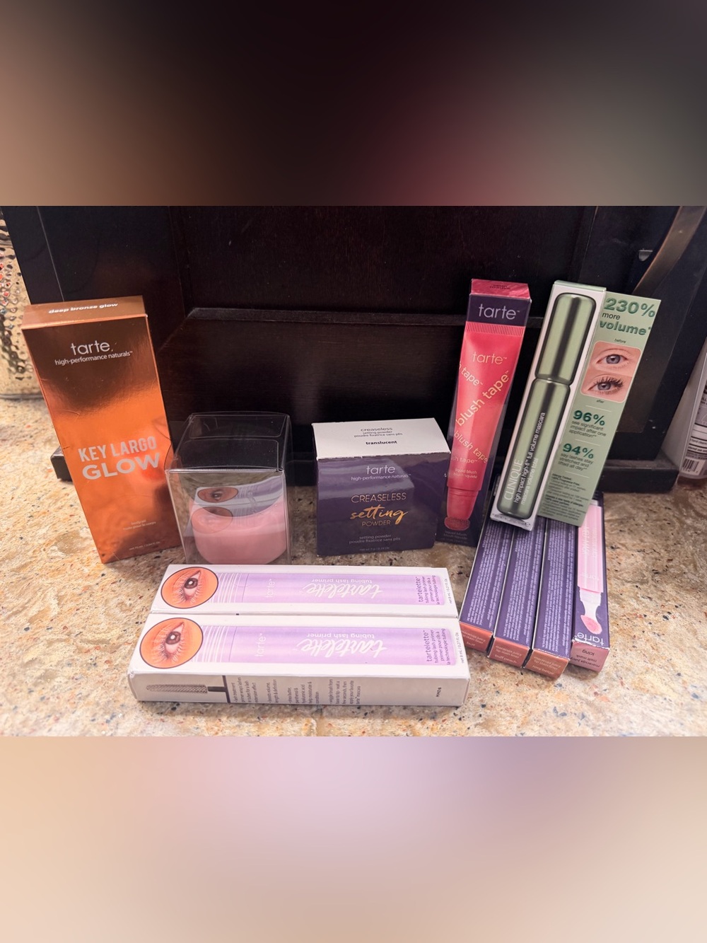 tarte - Tubing Lash Primer, Key Largo Glow Set and many more bundle